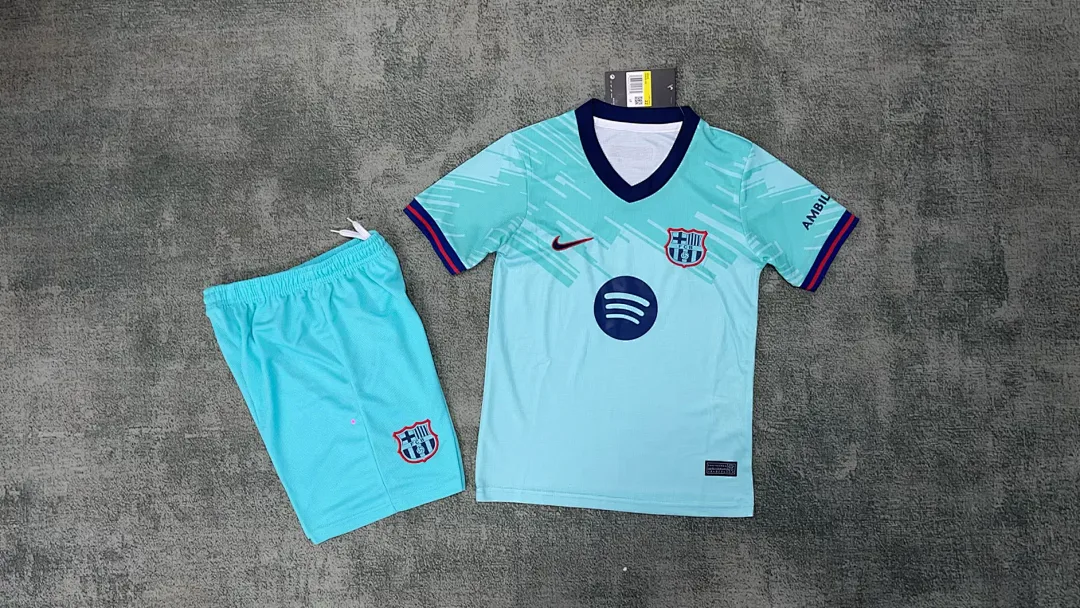 Barcelona 2026/27 Kids Kit Blue — 1