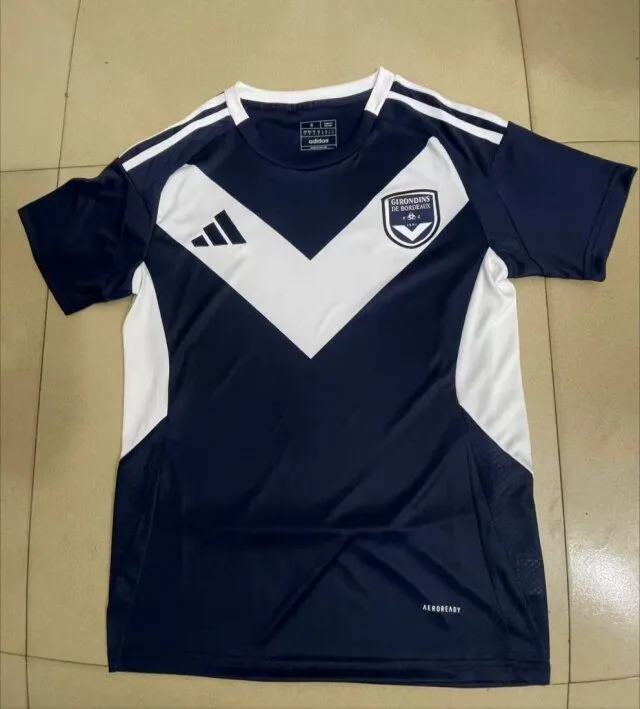 Bordeaux 2024/25 Home Shirt Short Sleeve — 1
