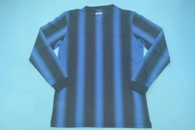 Inter Milan 2010/11 Home Shirt Long Sleeve — 2