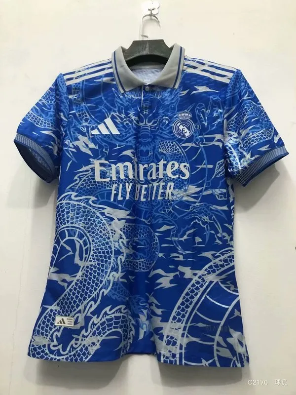 Real Madrid 2025/26 Camiseta Versión Jugador Blue — 2