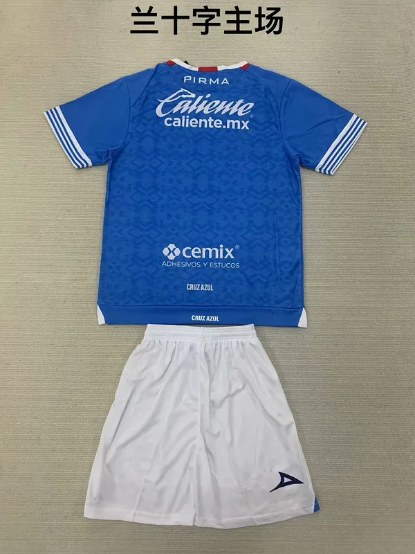 Cruz Azul 2024/25 Home Kids Kit — 1