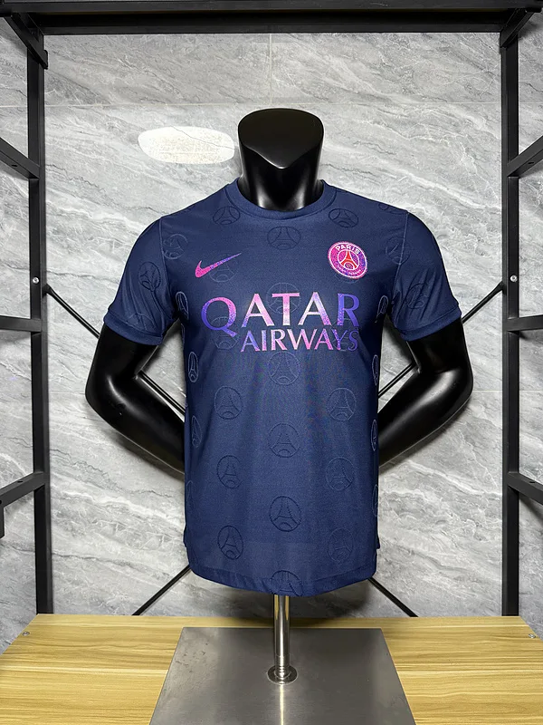 Paris Saint-Germain 2025/26 Camiseta Versión Jugador Navy — 2