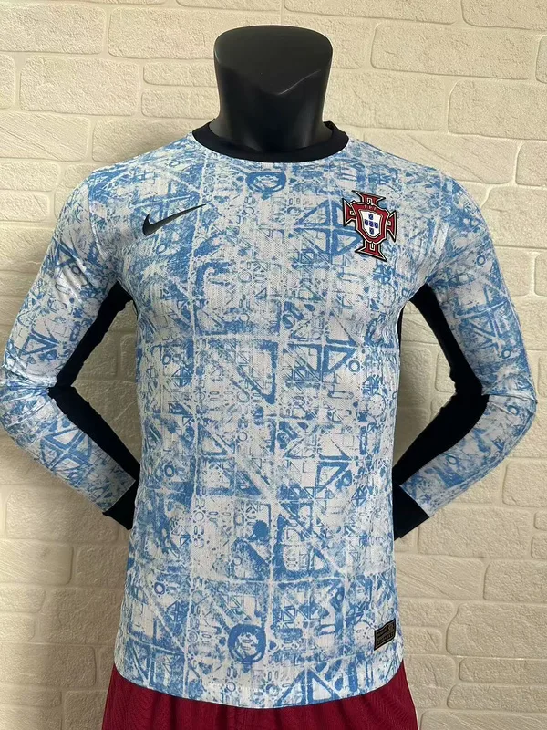 Portugal 2024/25 Extérieur Maillot Manches Longues Version Joueur — 1