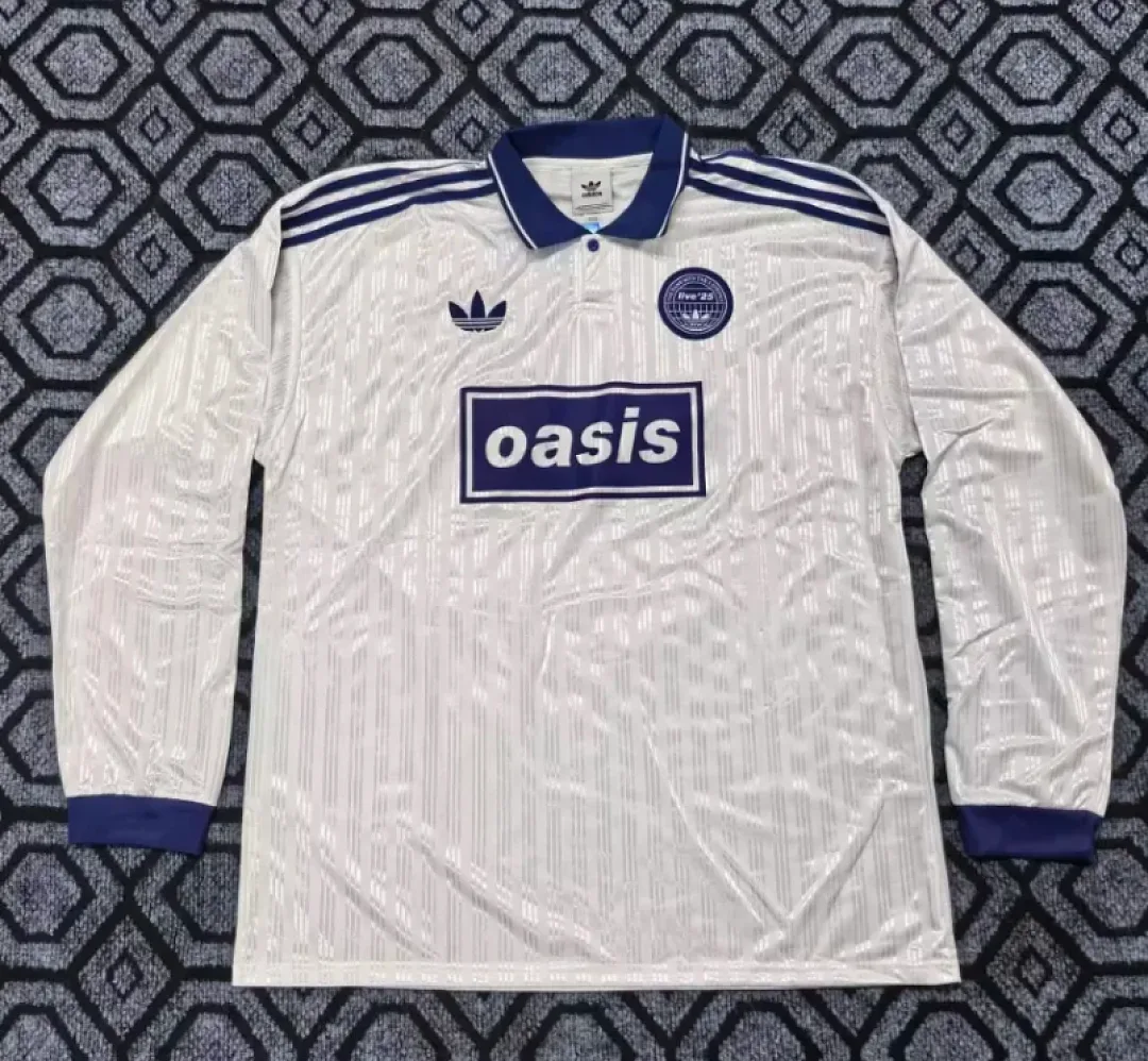 Ad Oasis Shirt Long Sleeve White — 2