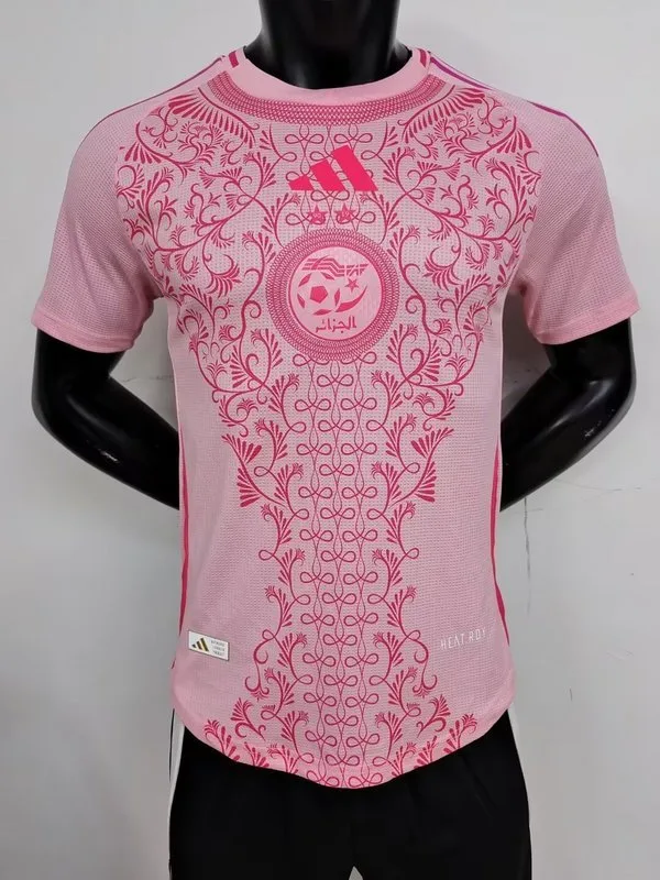 Algeria 2024/25 Shirt Player Version Pink — 1