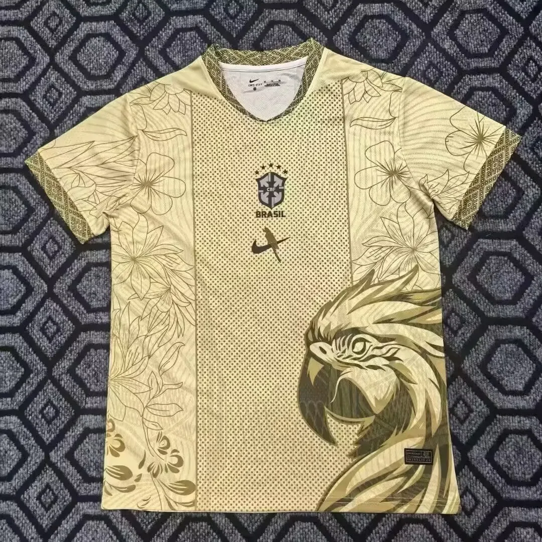Brazil 2025/26 Shirt Special Edition Glod — 1