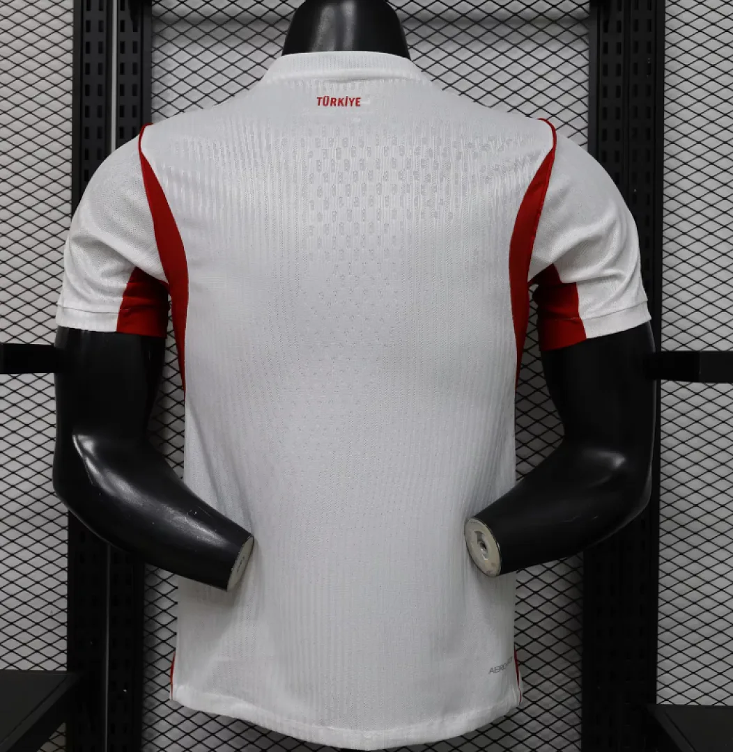 Turkey 2026 Away Shirt Player Version White