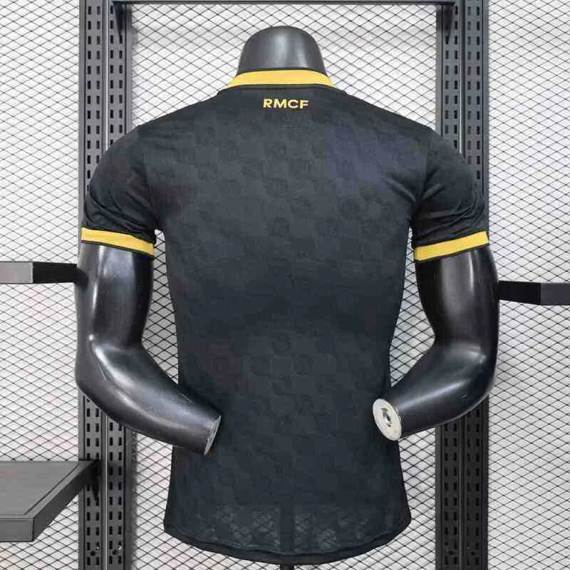 Real Madrid 2025/26 Camiseta Versión Jugador Black — 2