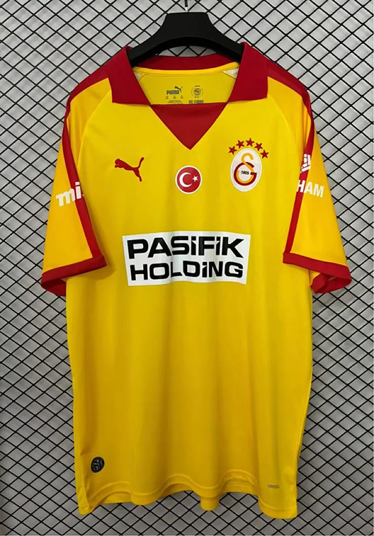 Galatasaray 2026/27 Shirt Short Sleeve Yellow — 2