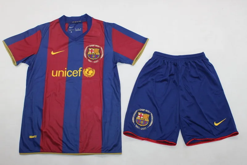 Barcelona 2007/08 Home Kids Kit