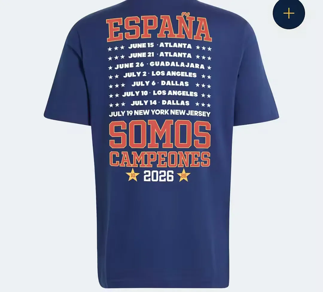 Espagne 2026 Maillot Champion Blue