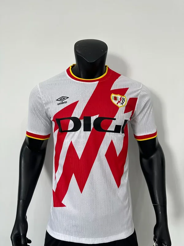 Rayo Vallecano 2025/26 Home Shirt Player Version — 2
