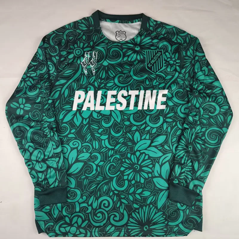 Palästina 2025/26 Trikot Langarm Sonderedition Green — 1