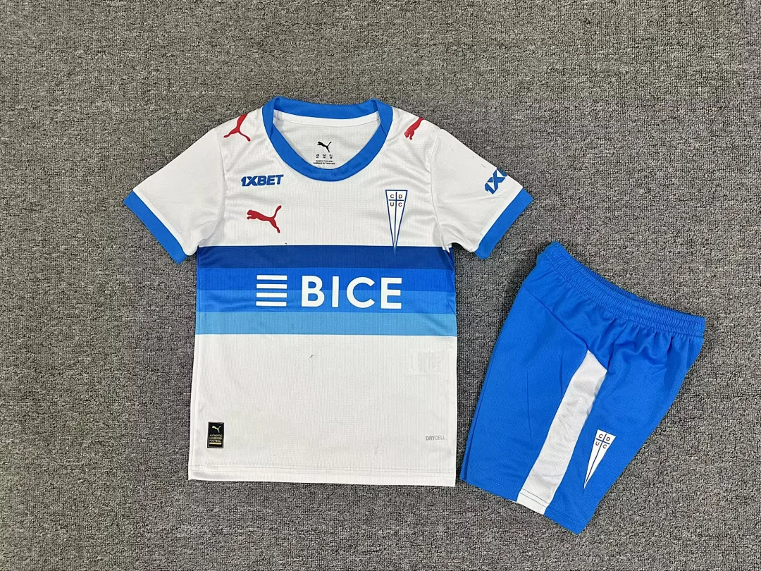 Universidad Católica 2026/27 Home Kids Kit — 2