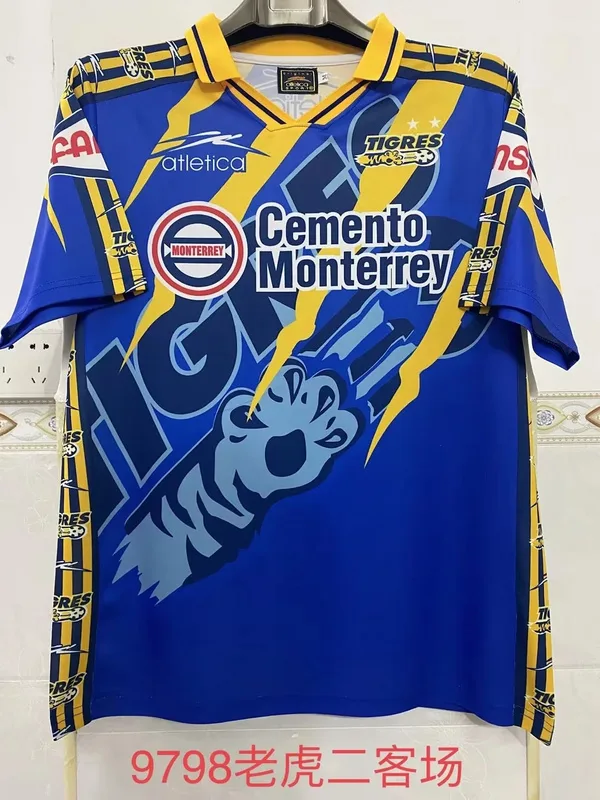 Tigres UANL 1997/98 Third Shirt Blue