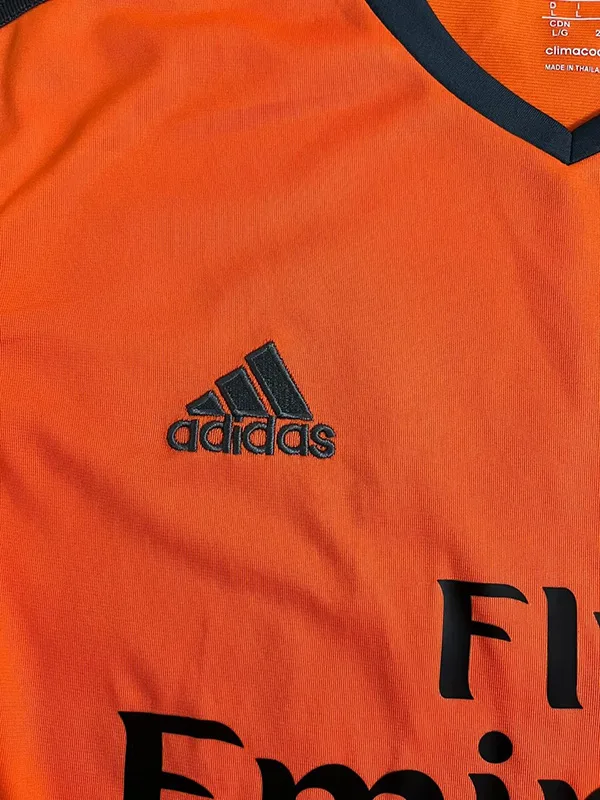 Real Madrid 2013/14 Third Maillot Manches Longues Orange — 2