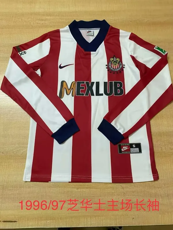 Chivas Guadalajara 1997/98 Home Shirt Long Sleeve