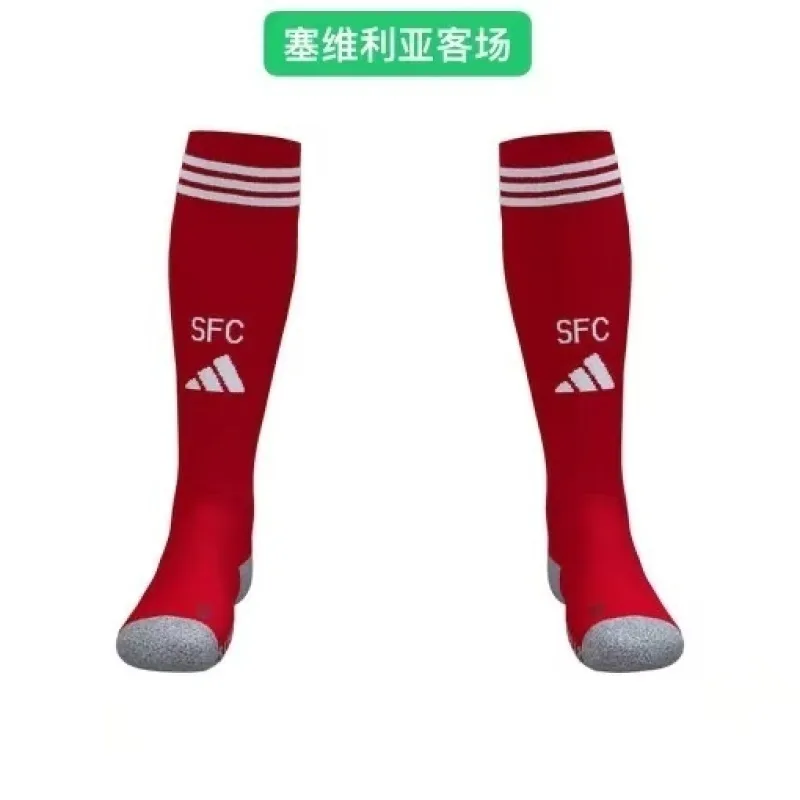 Sevilla 2025/26 Extérieur Chaussettes Red