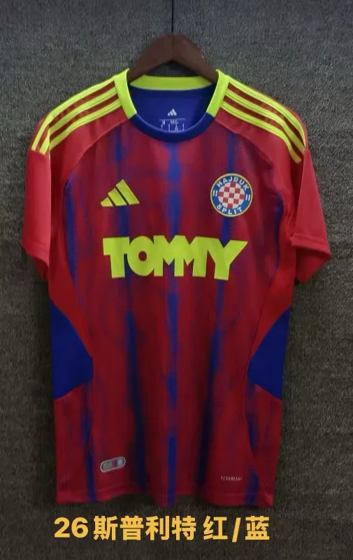 Hajduk Split 2025/26 Away Shirt Short Sleeve — 2