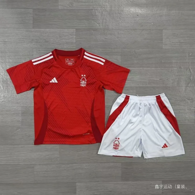 Nottingham Forest 2024/25 Kids Kit — 2