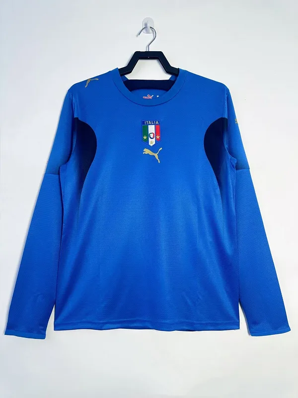 Italy 2006 Home Shirt Long Sleeve