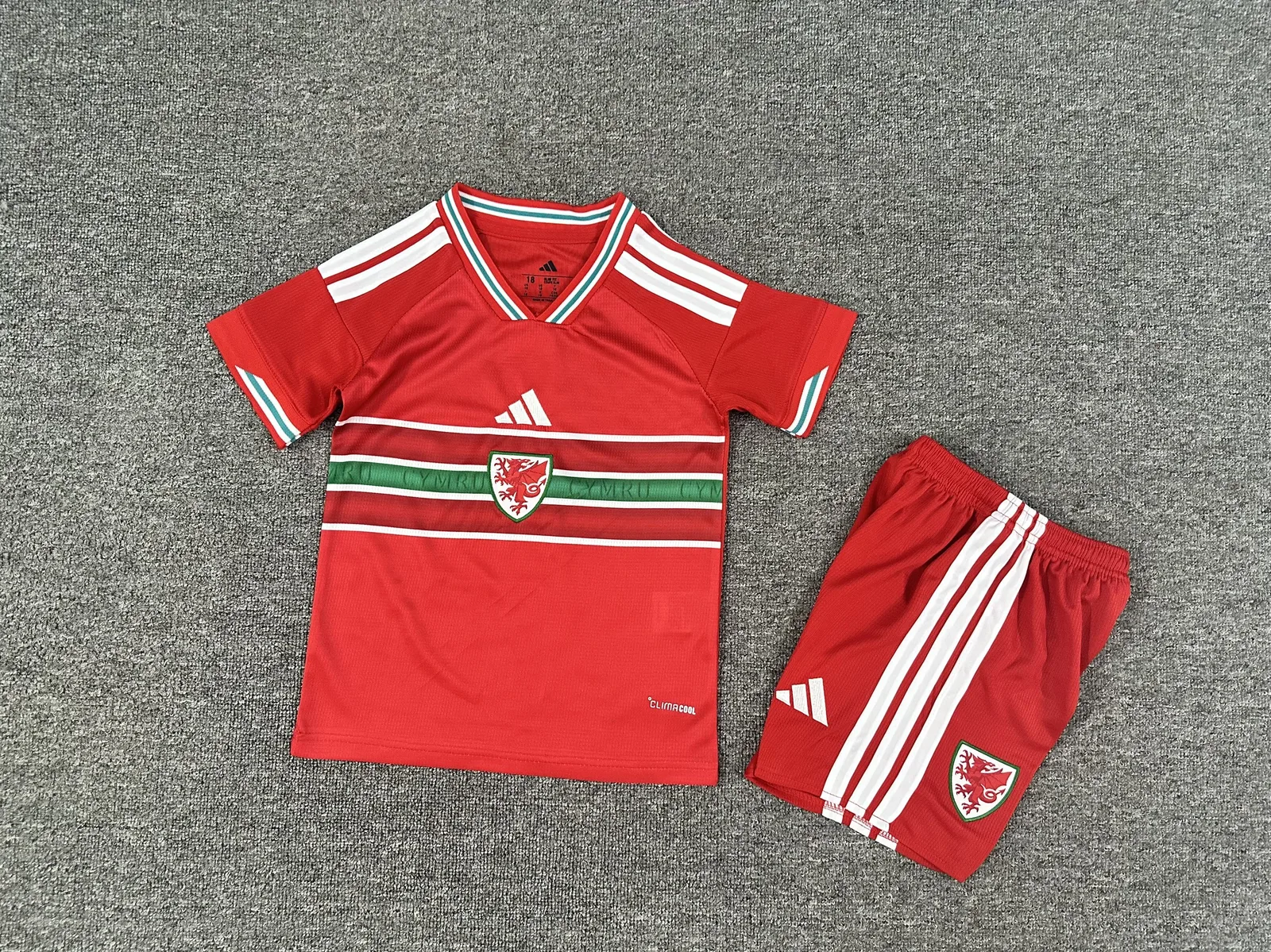 Wales 2016/28 Home Kids Kit