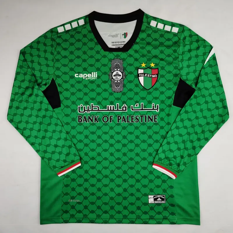 Palestina Camiseta Manga Larga Green — 2