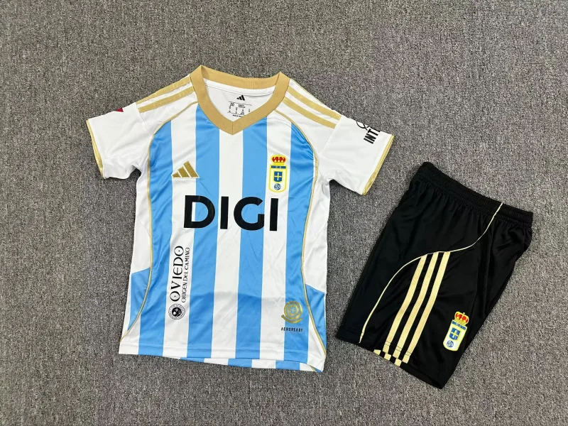 Real Oviedo 2025/26 Third Ensemble Enfant — 2