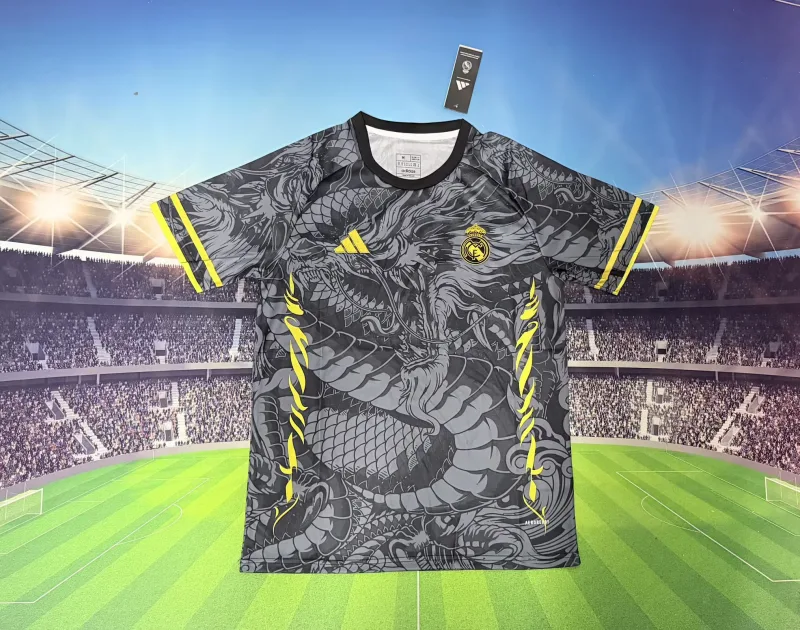 Real Madrid 2025/26 Camiseta Edición Especial Grey Dragon