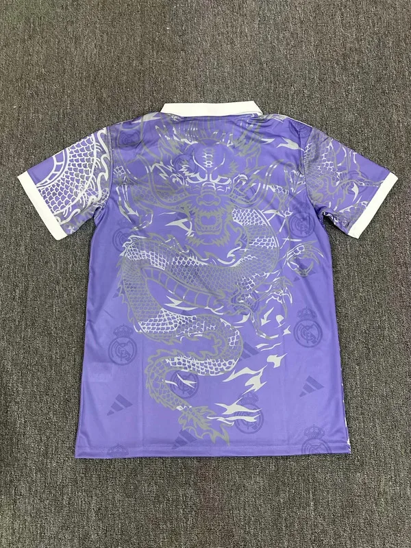 Real Madrid 2025 Maillot Édition Spéciale Purple 25 Dragon — 2