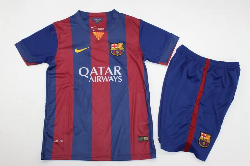 Barcelona 2014/15 Home Kids Kit — 1