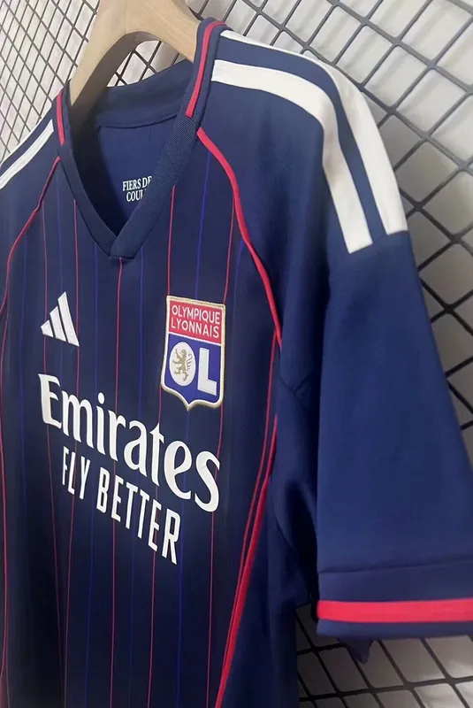 Lyon 2025/26 Away Shirt Short Sleeve