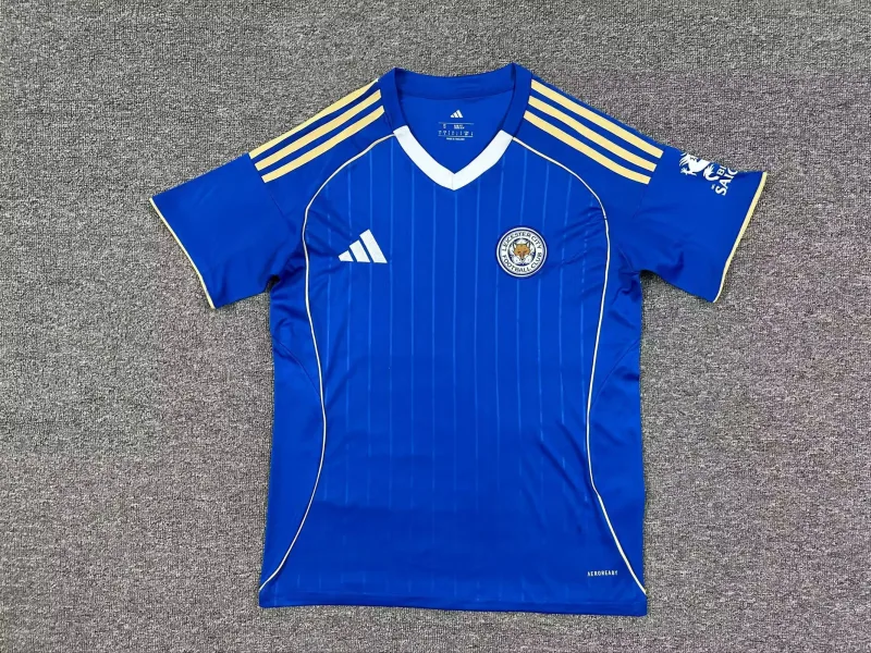 Leicester City 2025/26 Domicile Maillot
