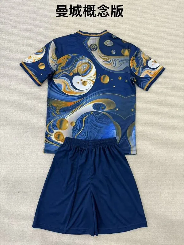 Manchester City 2025/26 Conjunto de Niño Concepto — 1
