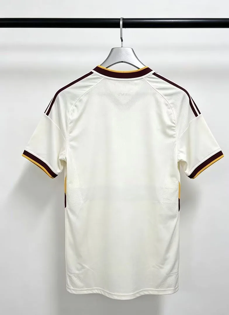 Roma 2026/27 Segunda Equipación Camiseta White — 2