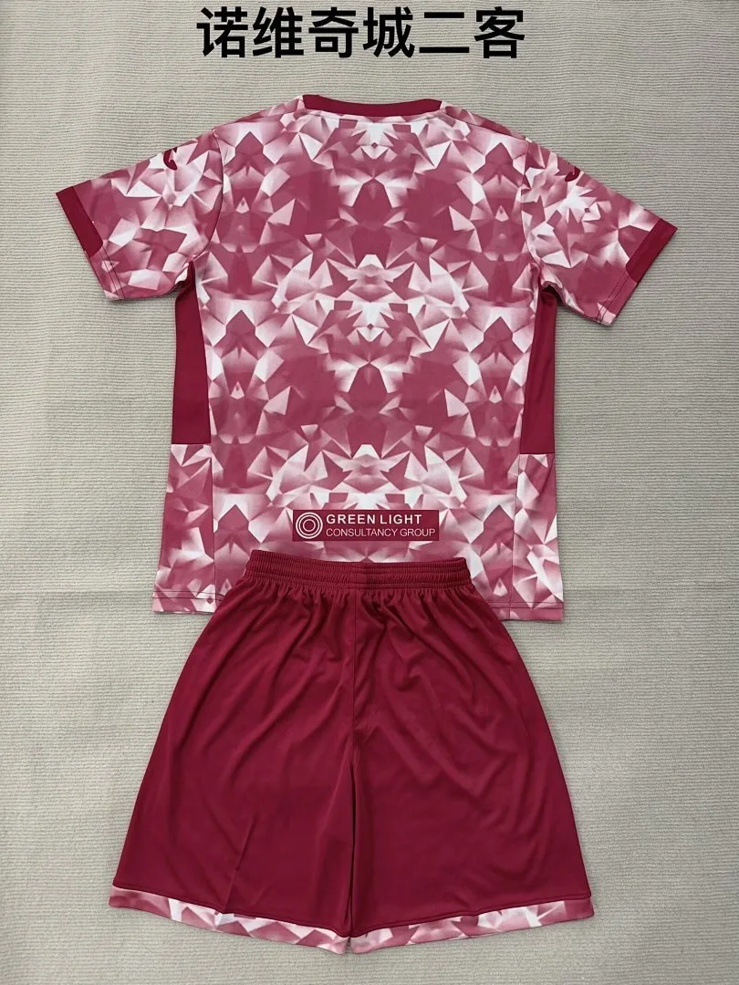 Norwich City 2025/26 Third Kids Kit