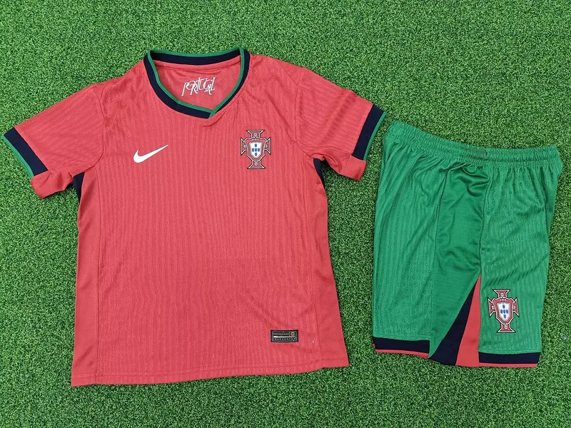 Portugal 2024 Primera Equipación Conjunto de Niño Versión Jugador — 1