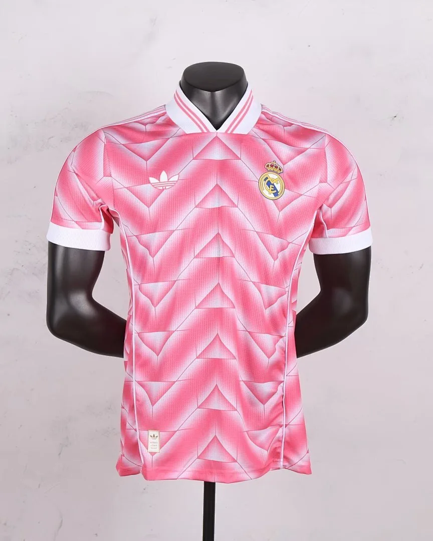 Real Madrid 2025/26 Camiseta Versión Jugador Edición Especial Pink