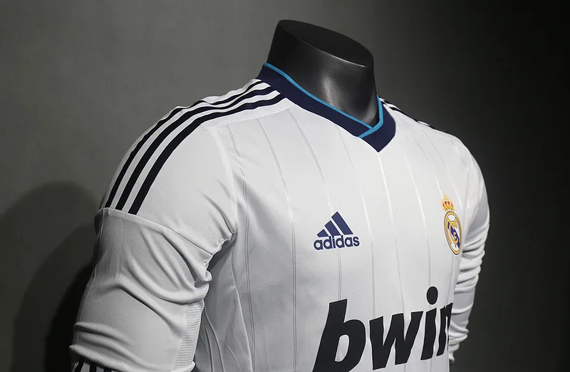 Real Madrid 2012/13 Home Shirt Long Sleeve Player Version — 2
