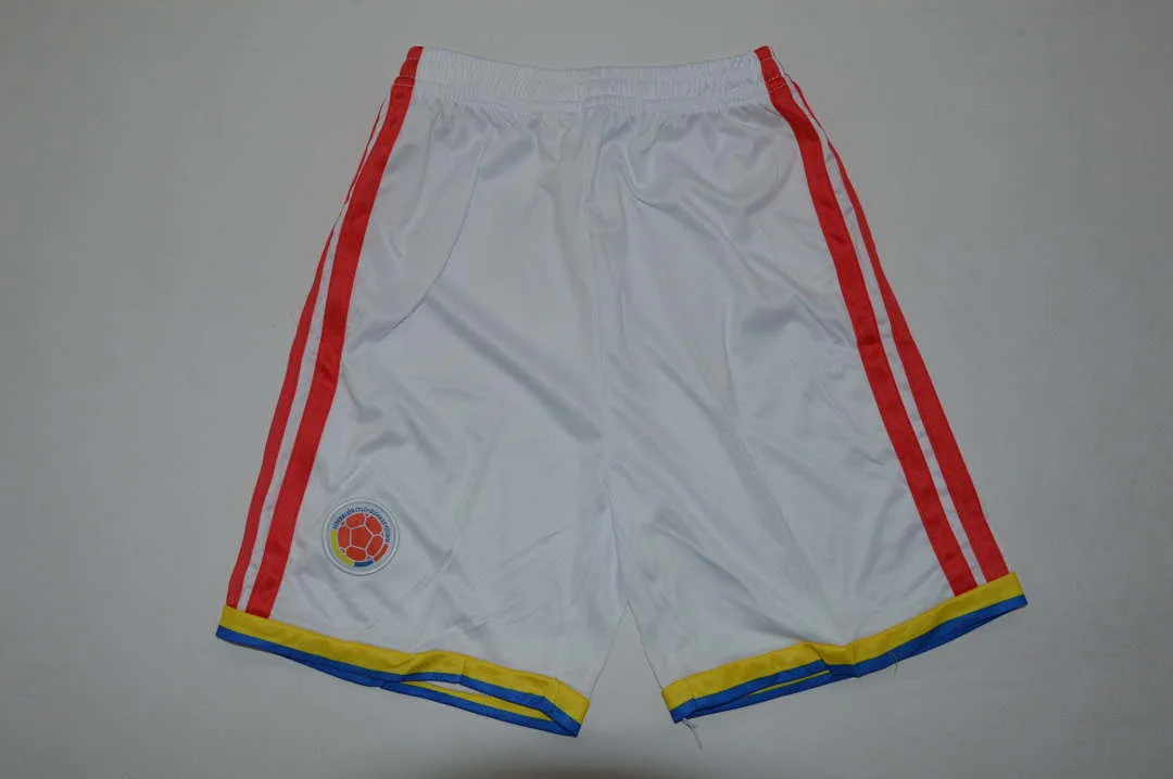 Colombia 2026 Home Kids Shorts White — 1