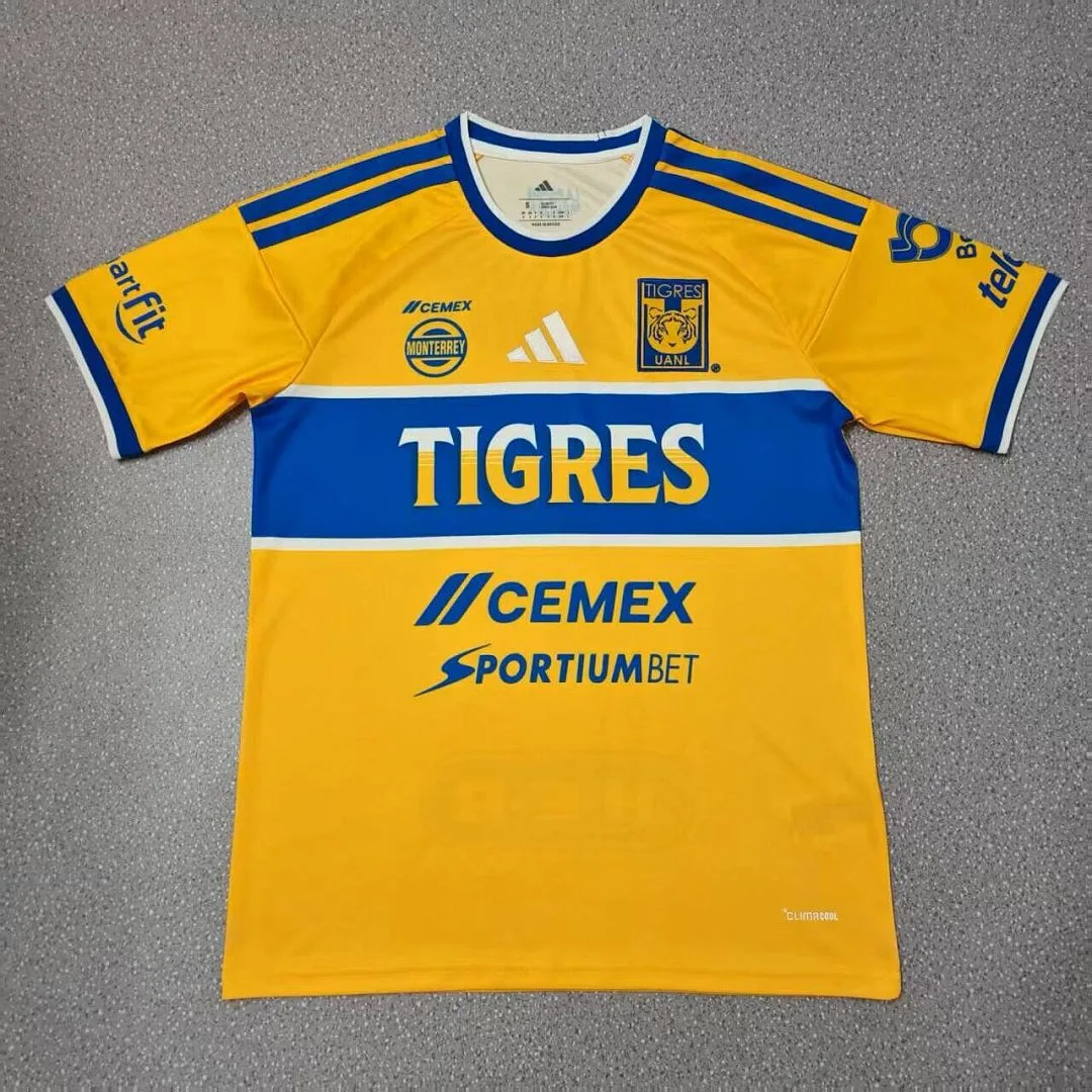Tigres UANL 2026/27 Domicile Maillot Manches Courtes — 2