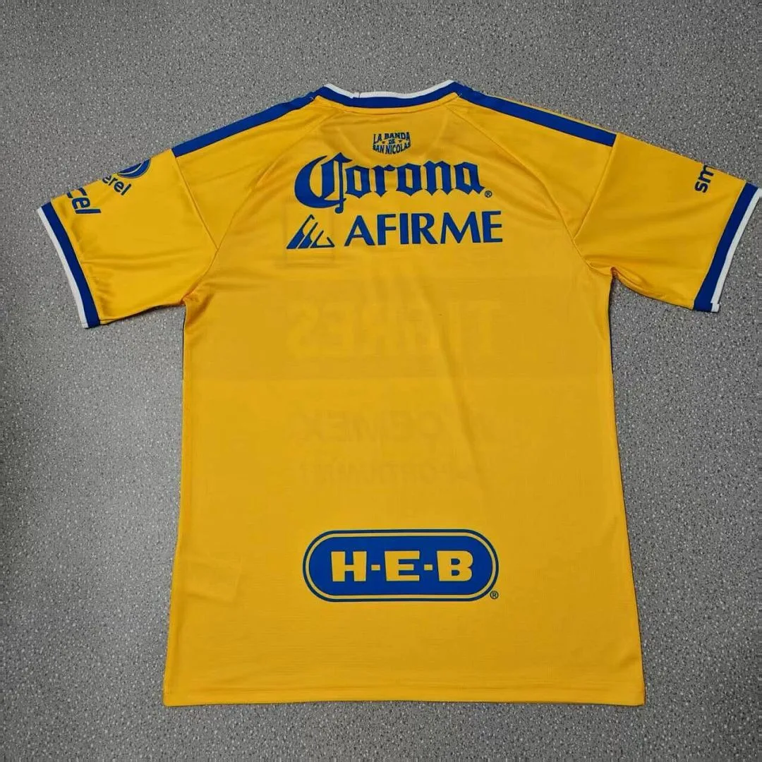 Tigres UANL 2026/27 Domicile Maillot Manches Courtes