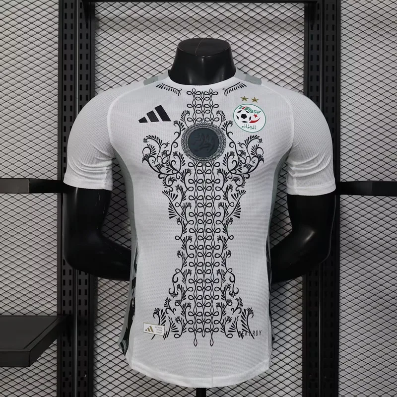 Algeria 2025/26 Shirt Player Version White — 1