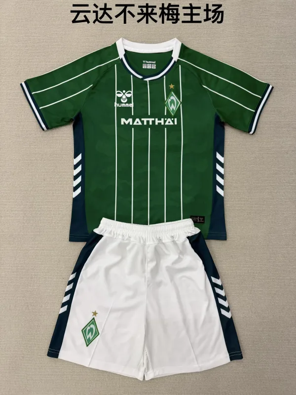 Werder Bremen 2025/26 Heim Set Kinder — 2