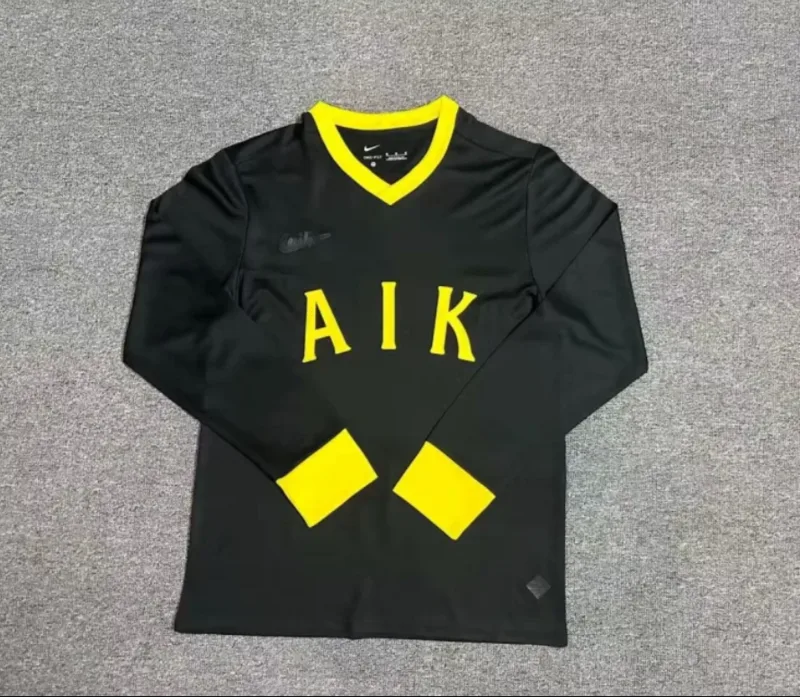 AIK Solna 2024/25 Maillot Manches Longues Édition Spéciale Black — 2