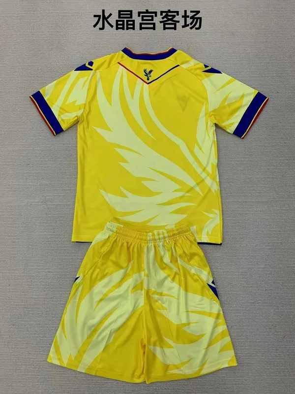 Crystal Palace 2024/25 Away Kids Kit