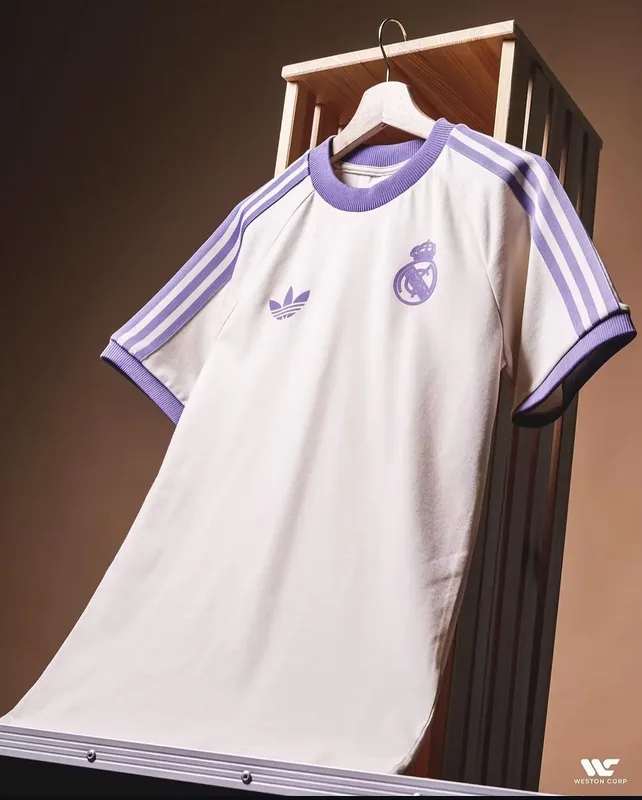 Real Madrid Shirt White Cotton — 2
