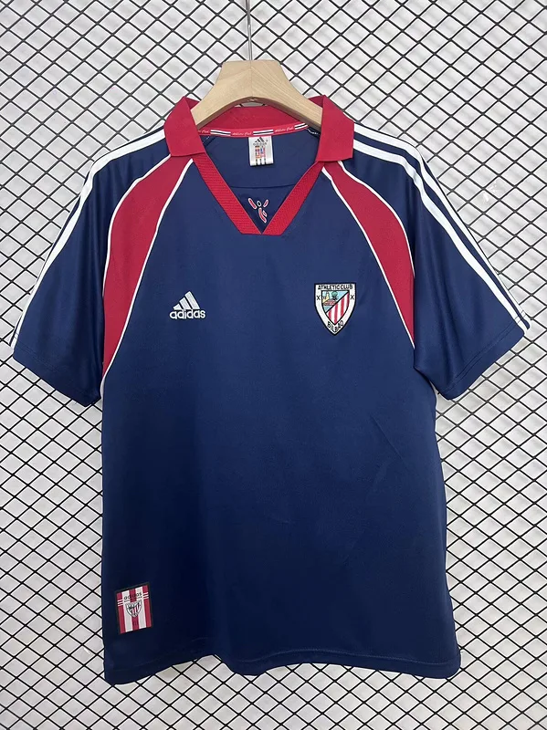 Athletic Bilbao 1999/00 Away Shirt Blue