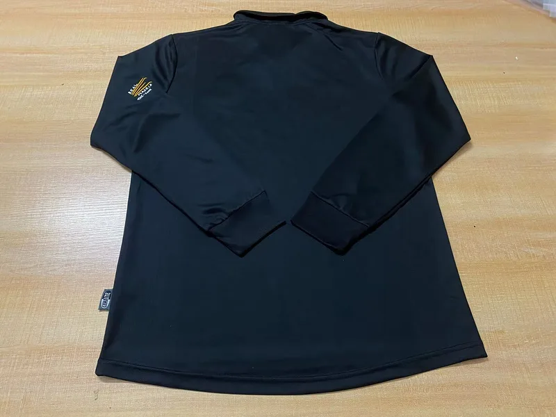 Real Madrid 2002/03 Away Shirt Long Sleeve Black — 2