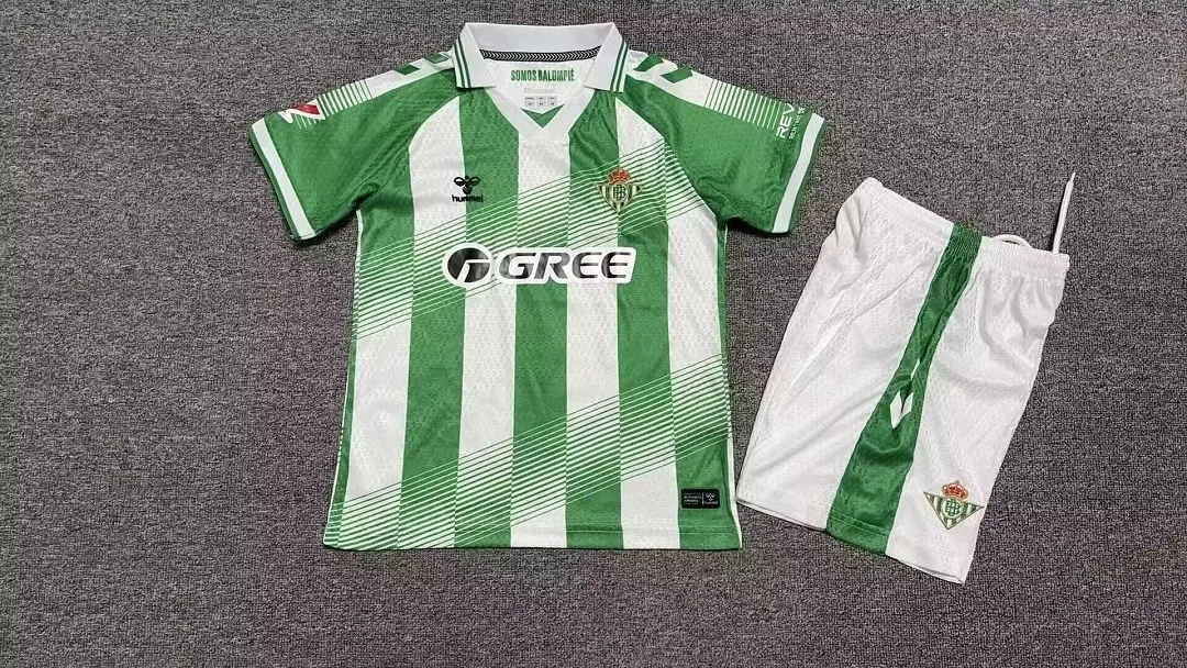 Real Betis 2026/27 Home Kids Kit — 2